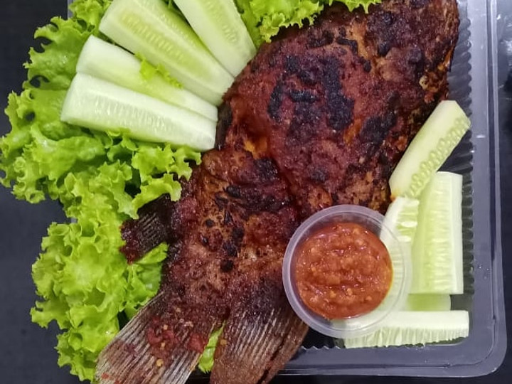 Resep Ikan Gurami Bakar (bumbu merah) Anti Gagal