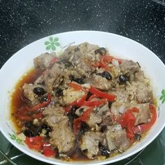 A picture of Dim Sum - Chinese Steamed Ribs with Garlic Black Beans 豆豉蒜蓉蒸排骨.