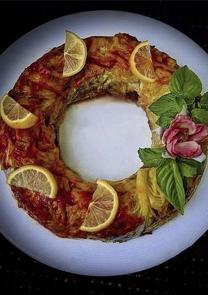 عکسی از دستور دلمه کلم برگ قالبی