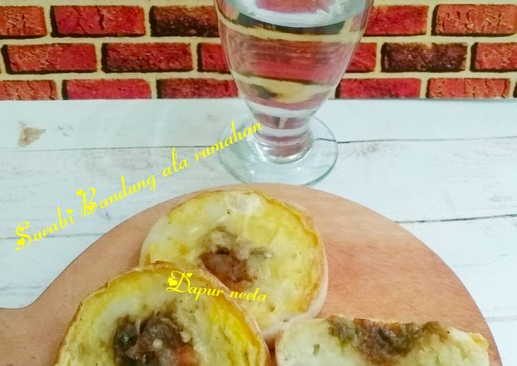 resep buat Surabi Bandung ala rumahan yang puas