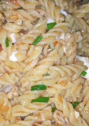 A picture of Tangy pasta.