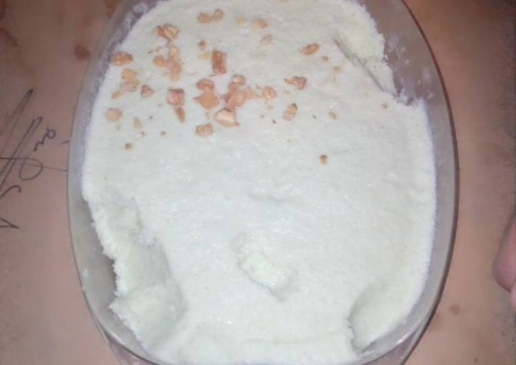 Langkah Menyiapkan Melon Ice Cream Rumahan Murah Meriah yang simpel