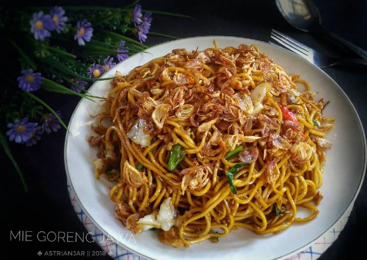 Cara Gampang Menyiapkan Mie Goreng Jawa, Lezat Sekali