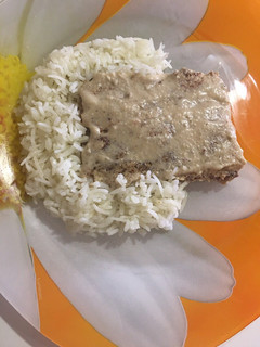 A picture of Tahini kofta كفتة بطحينية.
