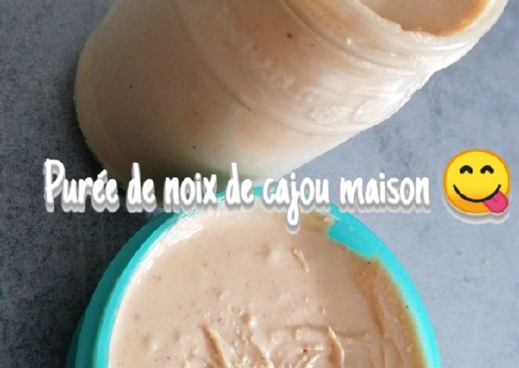 Purée de noix de cajou maison