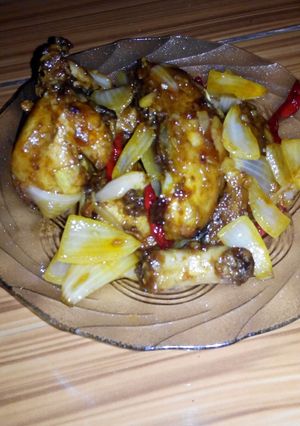 Foto resep Ayam goreng mentega (tanpa saus tiram)