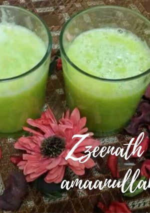A picture of Cucumber and Mint Cooler.