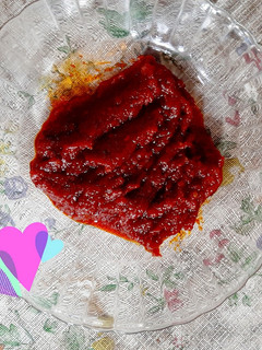 Foto resep Sambel merah nasi kuning