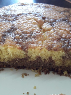 Una foto de Torta de mandarina y chocolate