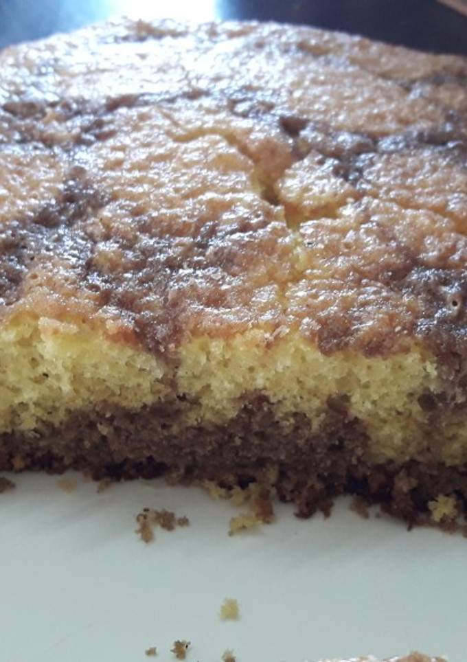Una foto de Torta de mandarina y chocolate