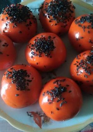 Hình của món Bánh gấc.