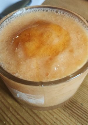 Une photo de 🌺 Glace melon yaourt