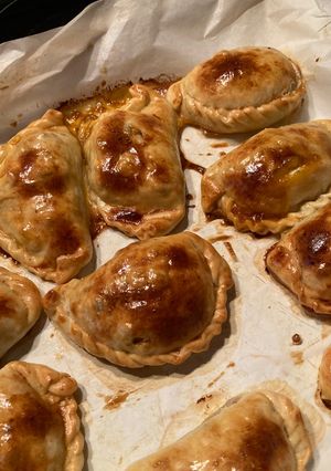 A picture of Argentinian-Style Empanadas.