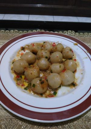 Foto resep Seblak cilok pedas