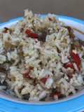 Chow fan argento (con lo que tenía en casa)