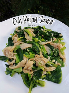 Foto resep Cah Kailan Jamur