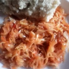 A picture of Fried Cabbage.