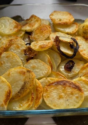 Una foto de Merluza con Patatas (Freidora de Aire)