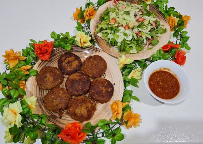 Beef Shami Kabab Recipe By Huma Aftab - Cookpad