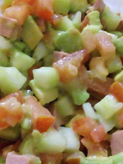 Una foto de Ceviche de salchicha