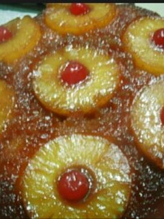 Una foto de Torta de Piña Volteada
