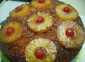 Una foto de Torta de Piña Volteada