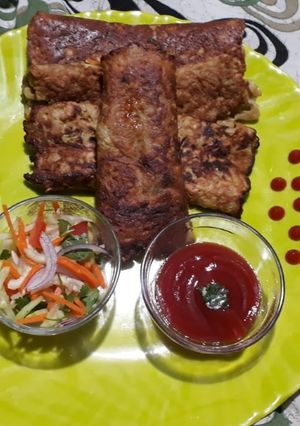 ম্যাগি চীজি রোল (maggi cheesy roll recipe in Bengali) রেসিপির প্রধান ছবি