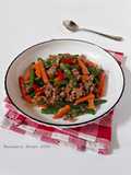 Tumis Wortel Buncis Daging Giling