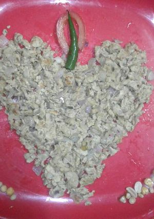 A picture of Egg bhurji.