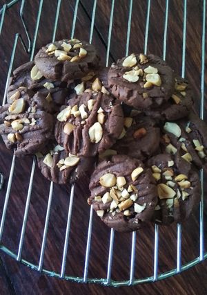 Foto resep Coklat kacang cookies