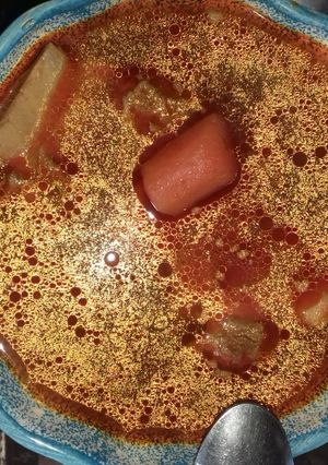 Una foto de Mole de olla sencillo