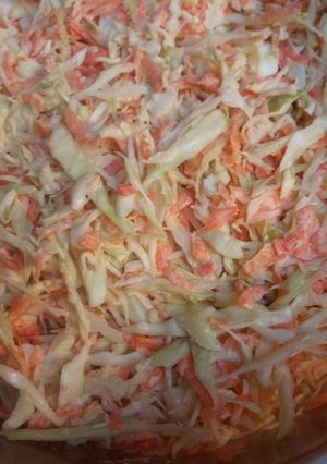 A picture of Simple coleslaw.