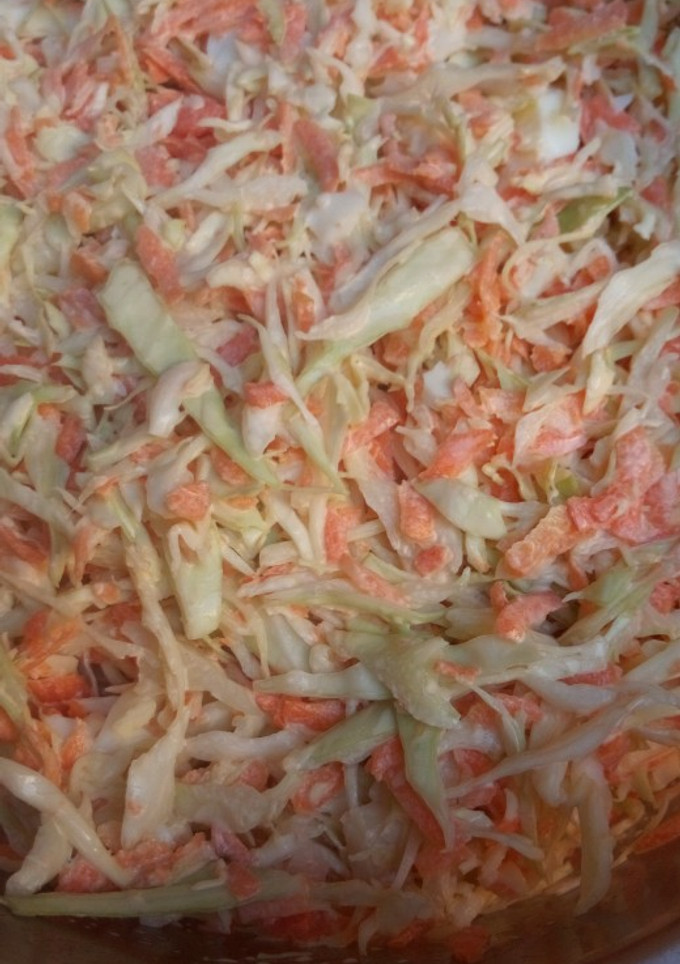 A picture of Simple coleslaw.