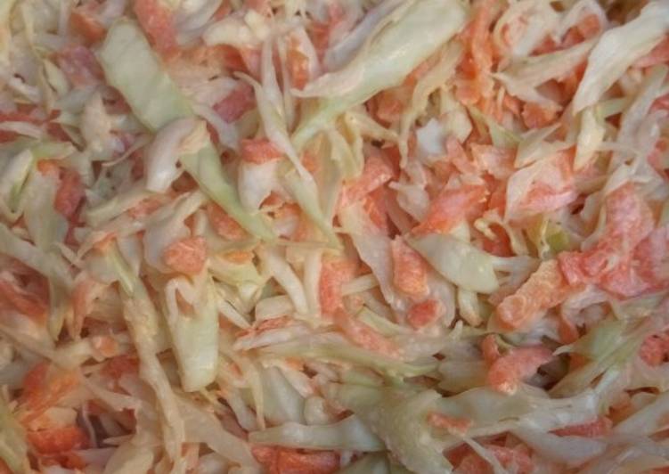Easiest Way to Make Ultimate Simple coleslaw