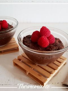 Una foto de Pudín de chía y chocolate con Thermomix