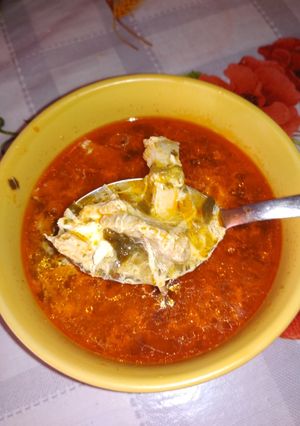 Sóska leves recept fotója