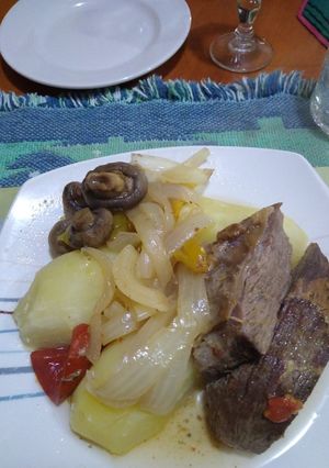 Una foto de Plateada al horno