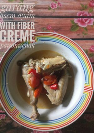 Foto resep Garang Asem Ayam with fiber Creme (tanpa santan)
