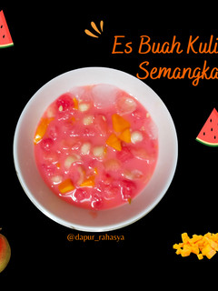 Foto resep Es Buah Kulit Semangka