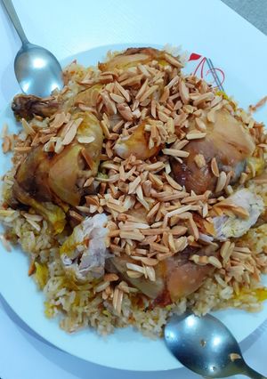 صورة لوصفة كبسة دجاج