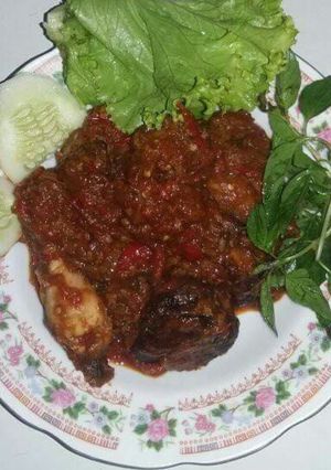 Foto resep Ayam gepuk sambal #BikinRamadanBerkesan