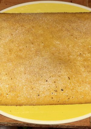 Una foto de Panque de elote