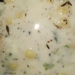 A picture of Boondi raita.