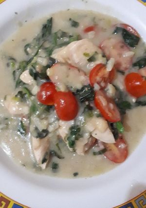 Foto resep Creamy Chicken Spinach