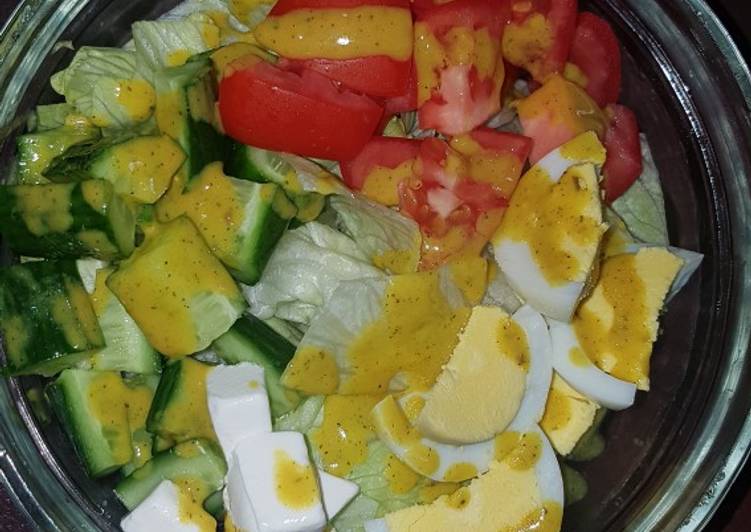 Steps to Make Ultimate Yellow Mustard salad