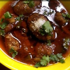 A picture of Cabbage kofta.