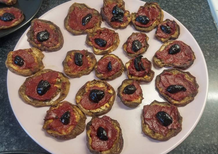 Comment Préparer Les Aubergines pizzas (vegan)