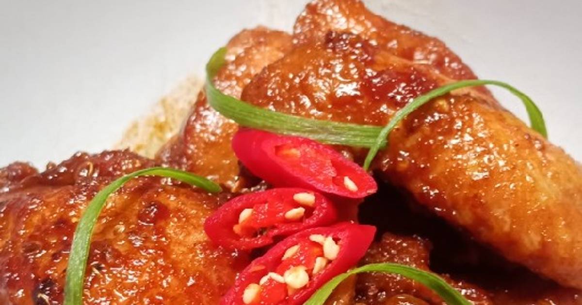 266 resep  ayam  kecap  minyak wijen enak dan sederhana  Cookpad