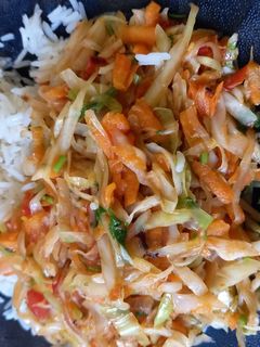 A picture of Fried Cabbage.