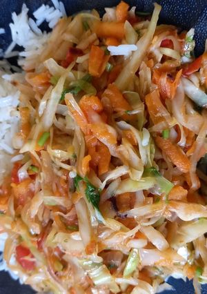 A picture of Fried Cabbage.